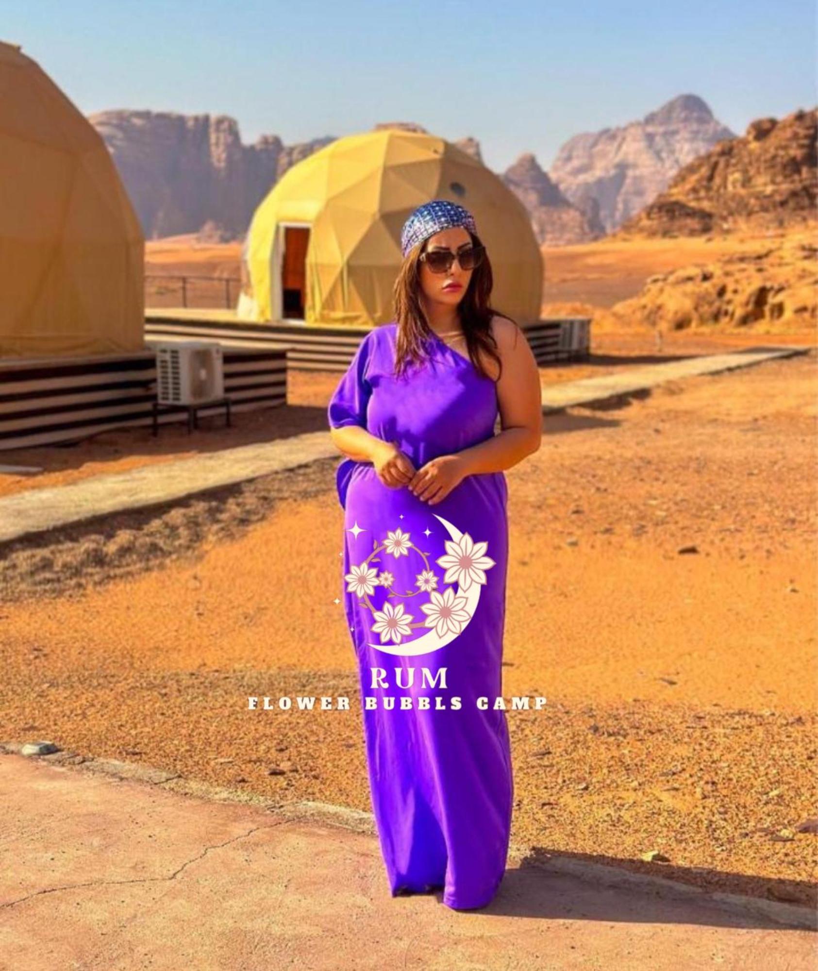 Rum Flower Bubbles Luxury Camp Wadi Rum Extérieur photo