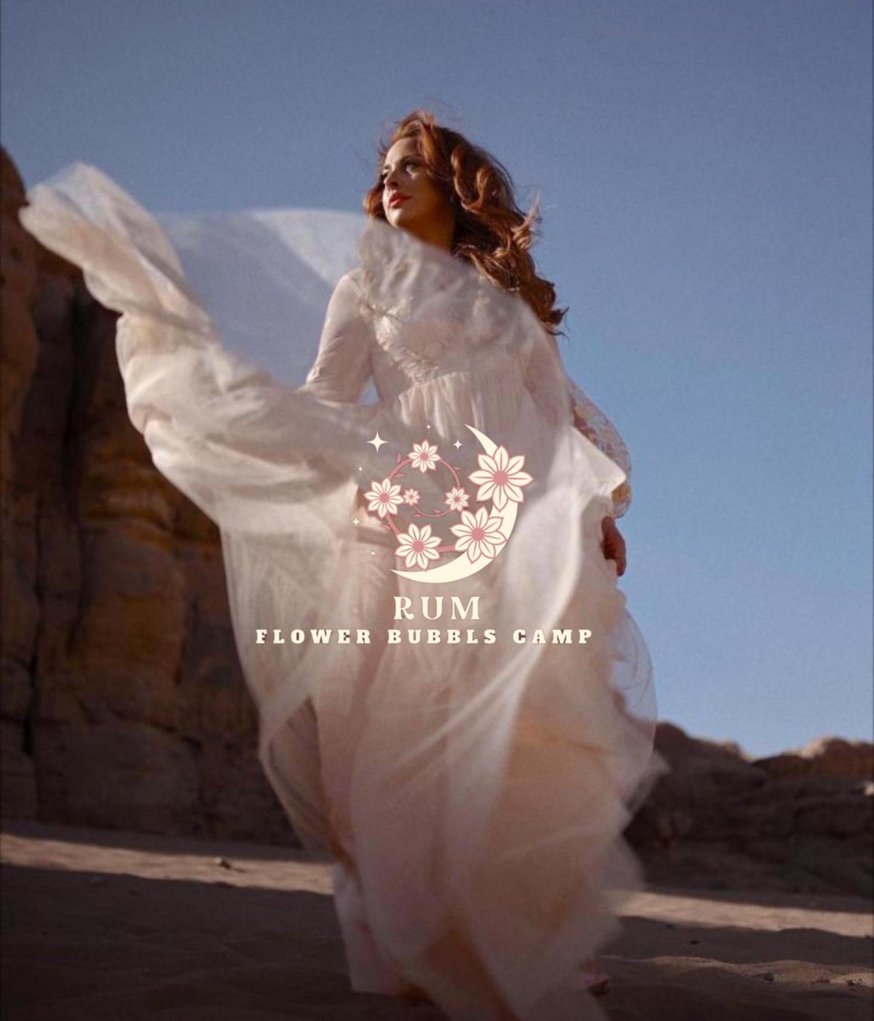 Rum Flower Bubbles Luxury Camp Wadi Rum Extérieur photo