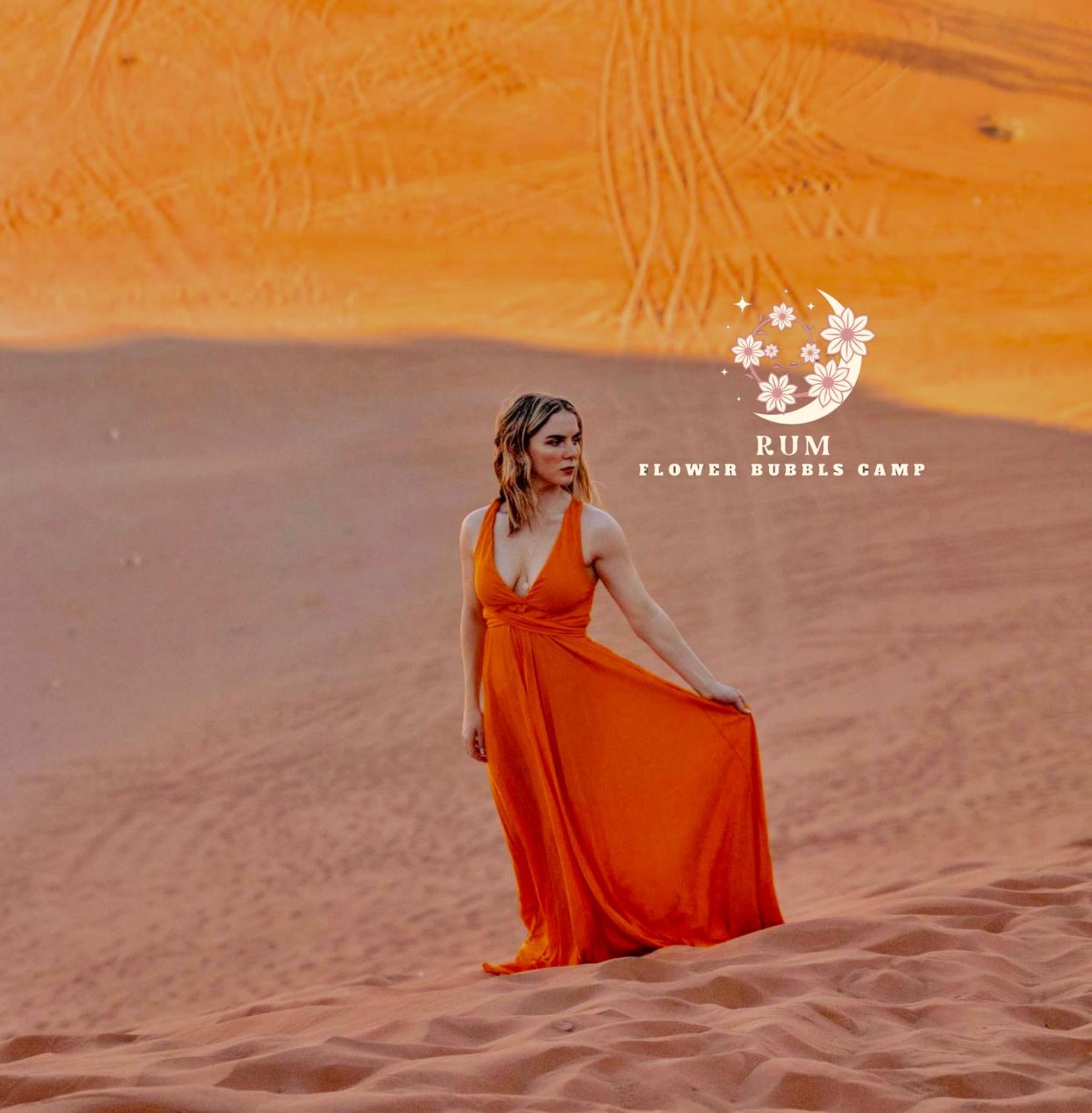 Rum Flower Bubbles Luxury Camp Wadi Rum Extérieur photo