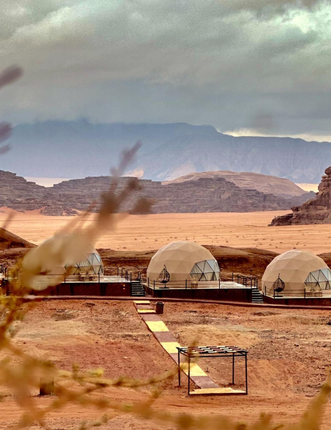 Rum Flower Bubbles Luxury Camp Wadi Rum Extérieur photo